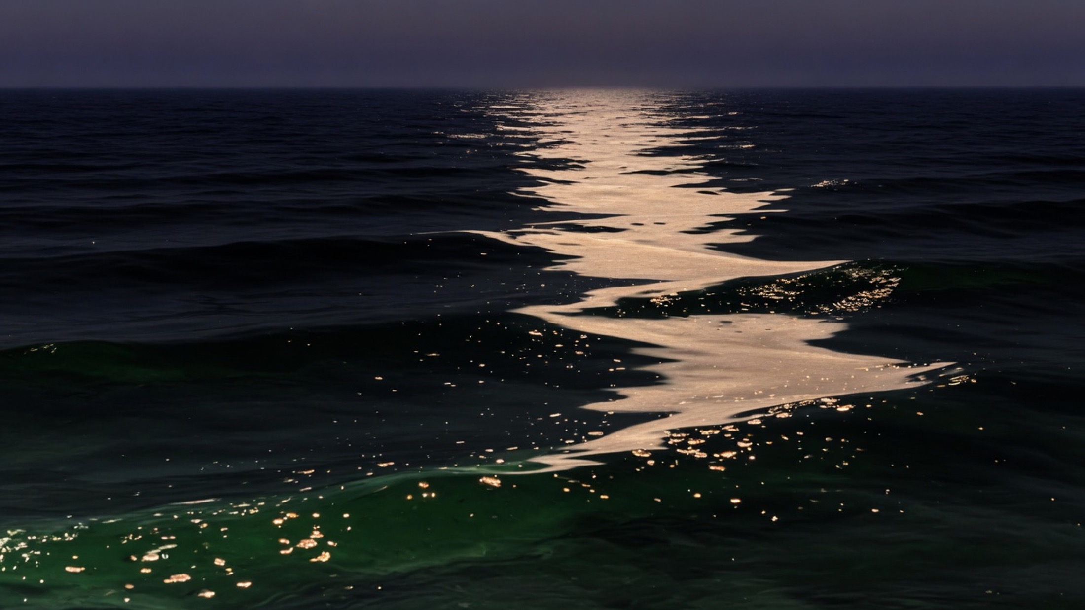 Dark water at night, placeholder. Not a floor plan.